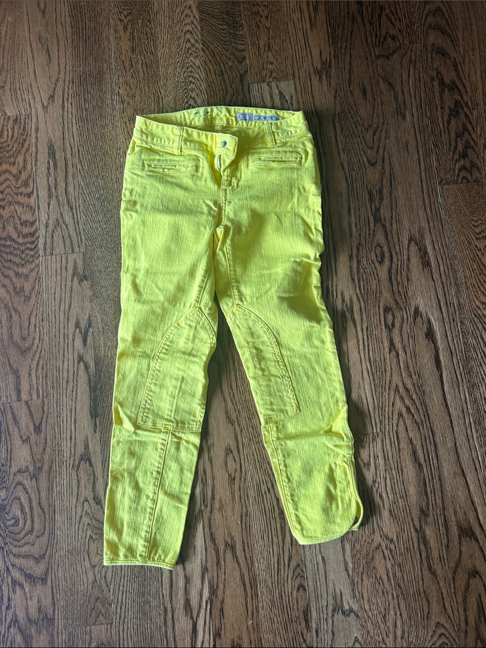 Ralph Lauren Neon Yellow Skinny Jeans